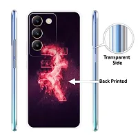 Stylish Silicon Printed Back Case Cover for Vivo T3 5G-thumb2