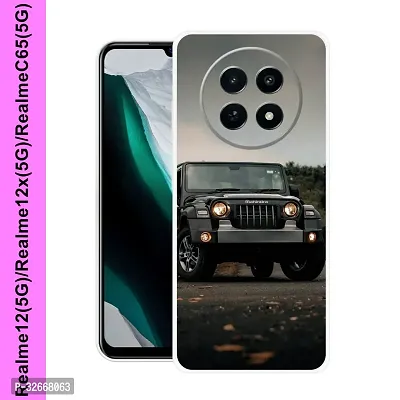 Stylish Silicon Back Cover for Realme 12X 5G-thumb0