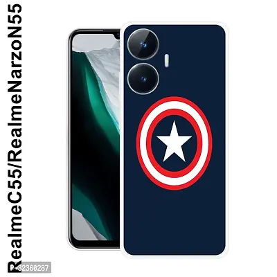 Classy Camera Cut Mobile Cover Realme Narzo N55-thumb0