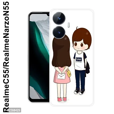 Classy Camera Cut Mobile Cover Realme Narzo N55