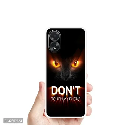 Stylish Silicon Printed Back Case Cover for Oppo A18-thumb4