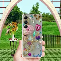 Stylish Silicon Printed Back Case Cover for Vivo T3 5G-thumb3