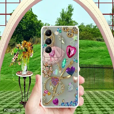 Stylish Silicon Printed Back Case Cover for Vivo T3 5G-thumb4