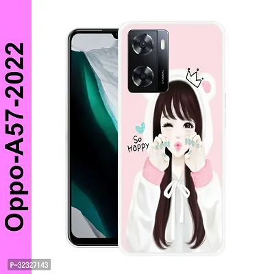 Stylish Silicon Printed Back Case Cover for Oppo A57 2022-thumb0