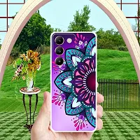 Stylish Silicon Printed Back Case Cover for Vivo T3 5G-thumb3