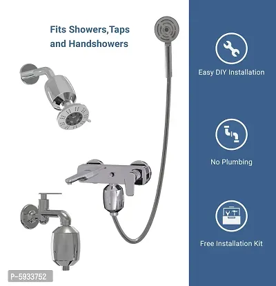 WaterScience CLEO SFU-1020 Shower & Tap Filter For Municipal/Metro Water-thumb3