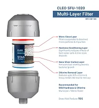 WaterScience CLEO SFU-1020 Shower & Tap Filter For Borewell/Tanker Water-thumb1