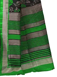 Vaamsi Stylish Tussar Silk Multicoloured Printed Saree with Blouse piece TS1030-thumb3