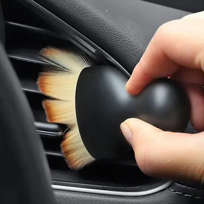 Car Air Vent Cleaning Brush Instrument Panel Dust Removal Brush Double Head  Interior Cleaning Brush Keyboard Brush