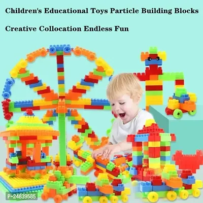 SATSUN ENTERPRISE Building Block Best Toy Age 6, 7, 8, 9, 10, 11, 12 Years Kids Boys Girls 60 PCS  (Multicolor)