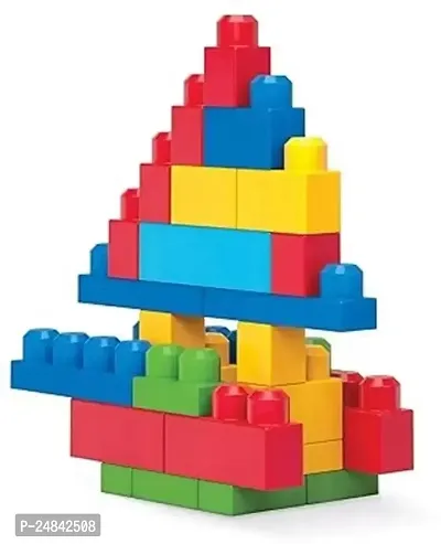 Kiddie Castle Mega Jumbo Pack of Building Blocks with Different Shape Game Set for Kids  (Multicolor)-thumb0