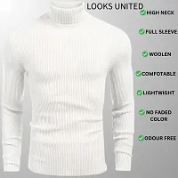 Classic Wool Solid Long Neck Sweater for Men, Pack of 2-thumb1