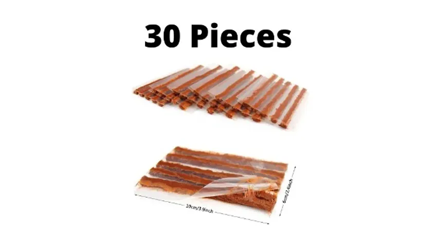 Tubeless Tire Puncture Strips Pack of 30 Pieces