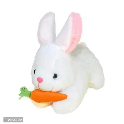 Rabbit with Carrot stuffed Animal Toy-thumb0