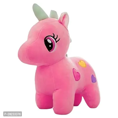 Pink Unicorn stuffed Animal Soft Toy-thumb0