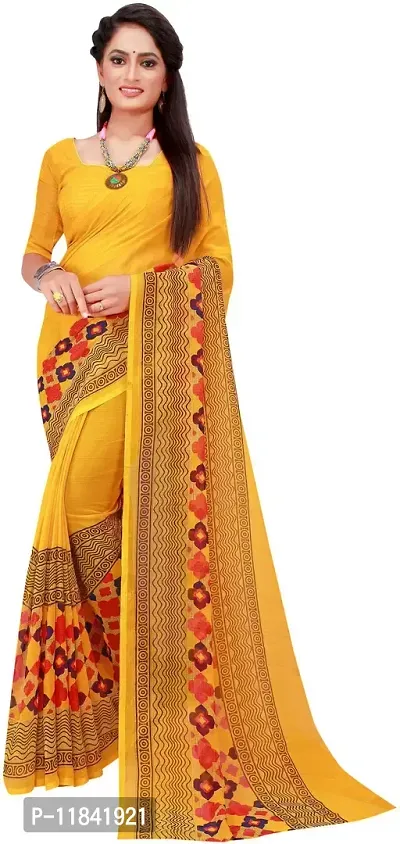 Beautiful Georgette Saree With Blouse Piece Pack Of 3-thumb4