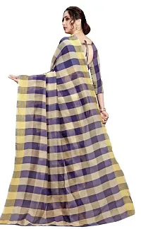 Beautiful Art Silk Saree with Blouse piece-thumb1