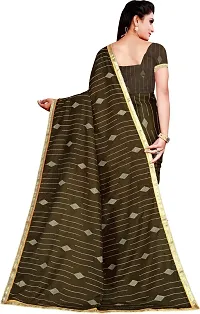 Beautiful Art Silk Saree with Blouse piece-thumb3