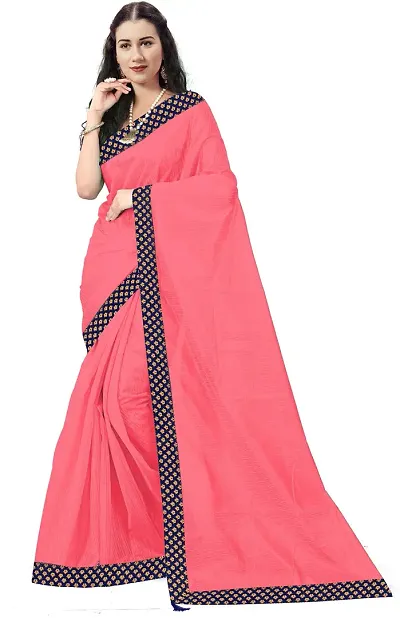  Art Silk Saree with Blouse piece 