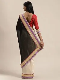 Beautiful Art Silk Saree with Blouse piece-thumb2