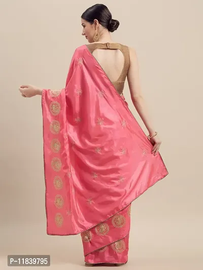 Beautiful Cotton Silk Saree with Blouse piece-thumb2