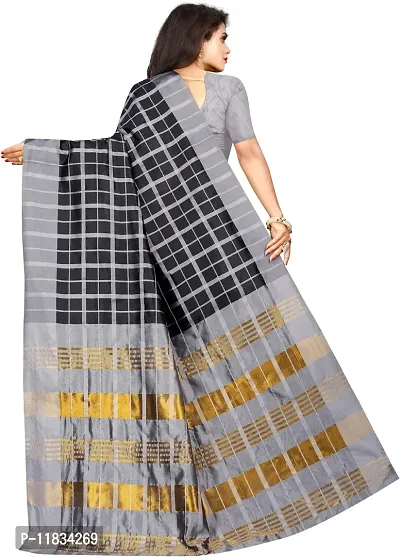 Beautiful Georgette Saree with Blouse Piece-thumb0