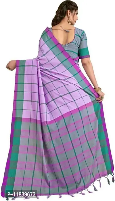 Beautiful Art Silk Saree with Blouse piece-thumb3