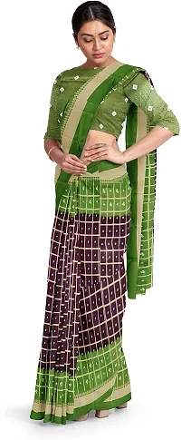 Beautiful Art Silk Saree with Blouse piece-thumb2