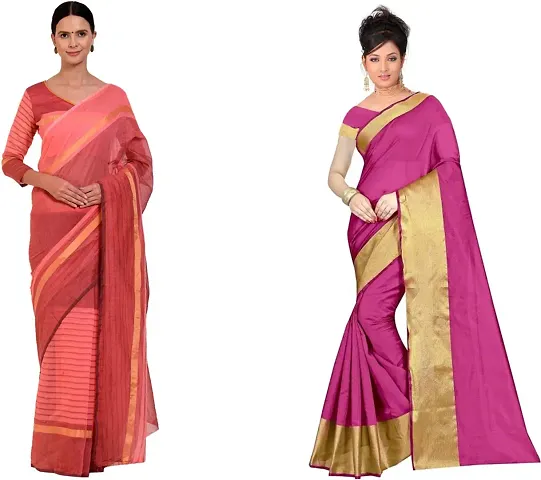 Attractive Georgette Saree with Blouse piece 