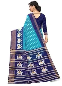 Beautiful Art Silk Saree with Blouse piece-thumb2