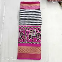 Beautiful Art Silk Saree with Blouse Piece-thumb1