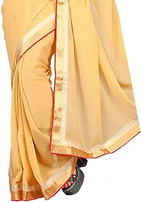 Beautiful Art Silk Saree with Blouse piece-thumb3