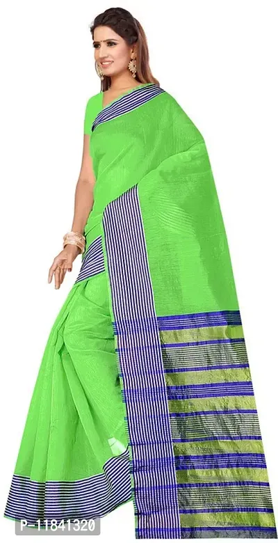 Beautiful Art Silk Saree with Blouse piece-thumb3