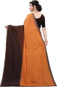Beautiful Georgette Saree with Blouse Piece Pack Of 2-thumb1