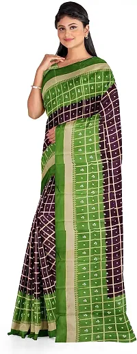 Beautiful Art Silk Saree with Blouse piece-thumb2