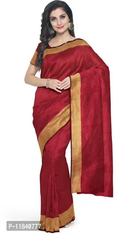 Beautiful Cotton Silk Saree with Blouse piece-thumb0