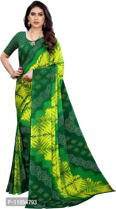 Beautiful Georgette Saree with Blouse piece