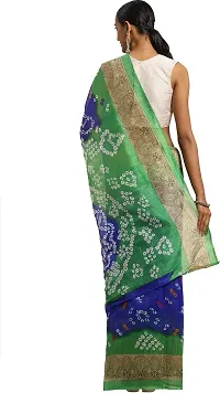 Beautiful Art Silk Saree with Blouse piece-thumb1