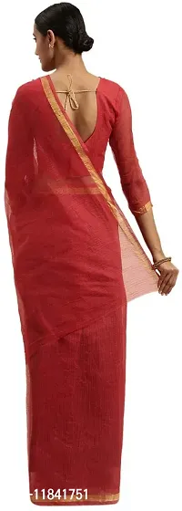 Beautiful Art Silk Saree with Blouse piece-thumb2