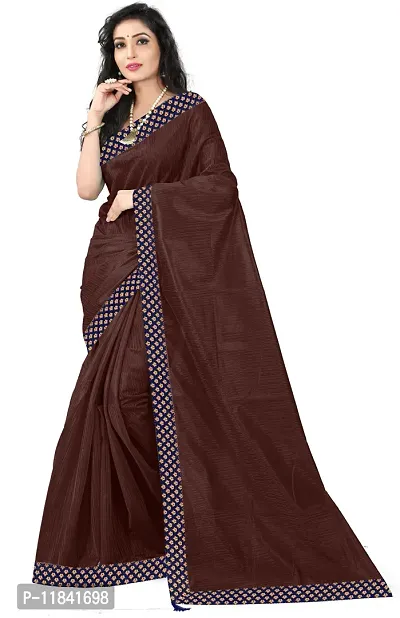 Beautiful Art Silk Saree With Blouse Piece Pack Of 2-thumb3