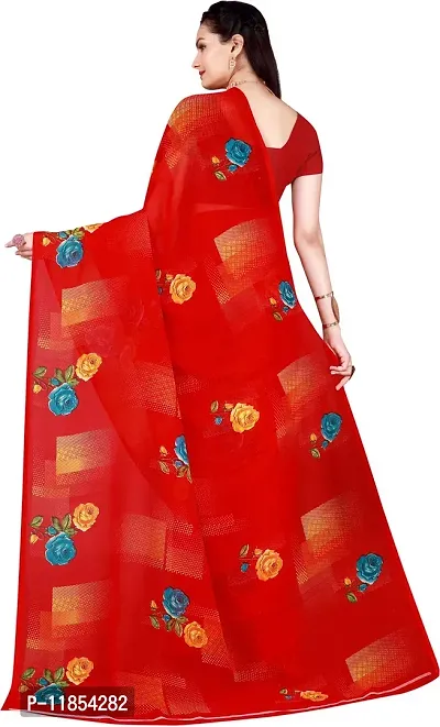 Beautiful Georgette Saree With Blouse Piece Pack Of 2-thumb3