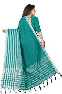 Beautiful Art Silk Saree with Blouse Piece-thumb1