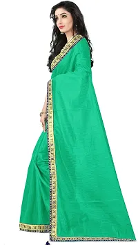 Beautiful Cotton Silk Saree with Blouse piece-thumb2