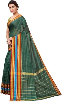 Beautiful Cotton Silk Saree with Blouse piece-thumb2