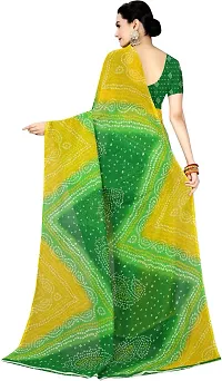 Beautiful Georgette Saree with Blouse Piece-thumb1