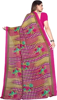 Beautiful Georgette Saree with Blouse piece-thumb2