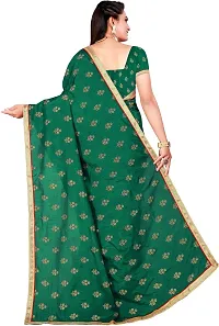 Beautiful Art Silk Saree with Blouse piece-thumb3