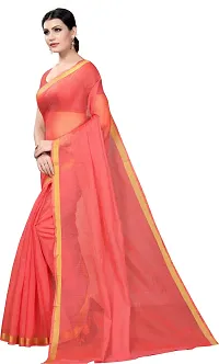 Beautiful Art Silk Saree with Blouse piece-thumb2