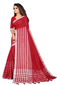 Beautiful Art Silk Saree with Blouse piece-thumb3