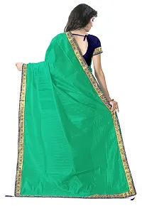 Beautiful Cotton Silk Saree with Blouse piece-thumb1